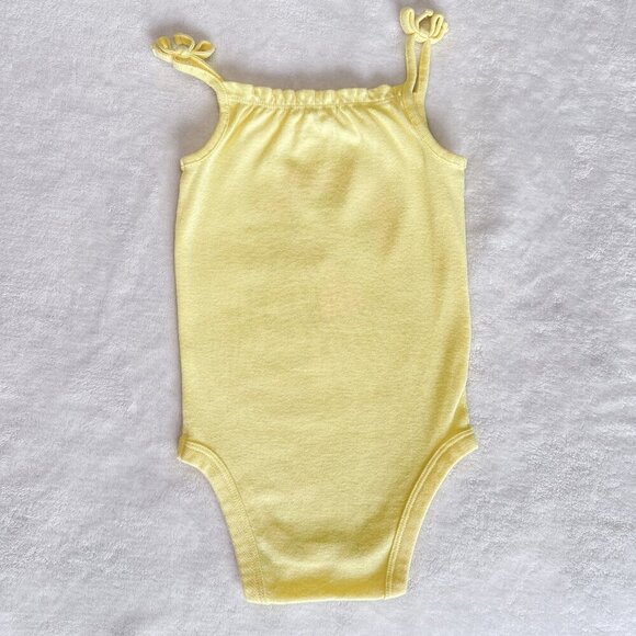 Jumping Beans Smocked Bodysuit | Baby Girls | 12 Months | Winnie Pooh | Yellow - Picture 2 of 7